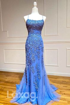 Prom Dress Long, Dress With Corset, Mermaid Prom Dress, Blue Tulle, Dreamy Dress, Mermaid Evening Dresses, Mermaid Prom Dresses, Mermaid Dresses