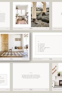 This fully-editable Canva template is a 17 page document outlining your most frequently asked questions, improving your potential client experience while saving you hours per week. Street Branding, Luxury Graphic Design, Bahamas Trip, Interior Objects, Interior Design Template, Best Landing Page Design, Serif Typography, Graphic Design Assets, Guide Template