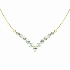 A popular silhouette that is feminine and bold. This chevron design necklace holds sparkling round cut lab grown diamonds held with shared prongs attached with a delicate gold chain on either side. Pearl And Diamond Earrings, Rose Gold Chain, Chevron Design, Pearl Diamond, Bar Necklace, Cute Jewelry, Gold Chain, Ring Designs, Gold Chains