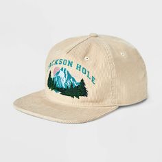 Be ready for their daily adventures with this Jackson Hole Corduroy Hat in Mighty Fine White. Made from durable cotton jersey material for year-round wear, this baseball hat is designed with a slightly curved brim to shield their eyes from direct sunlight. Plus, it features an adjustable buckle closure to help them find the best fit. Cool Hat Designs, Flatbill Hats, Nature Clothes, Dr Accessories, Flatbill Hat, Ricky Bobby, Bday Wishlist, Corduroy Hat, Flat Bill Hats