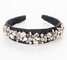 Add a flirty touch to your outfit of the day with this embellished headband. From Violet & Brooks. Beauty, Crystals, Embellished Headband, Crystal Headband, Your Outfit, Outfit Of The Day, Violet, The Day, Stamp