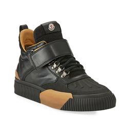 Moncler Cyprien Leather Hiking Shoes Black Men’s Eu 41/Us 8. Pre-Owned. Box Included. Black Calf Leather High-top Sneakers For Streetwear, Calf Leather High-top Sneakers With Studded Outsoles, Calf Leather High-top Sneakers For Streetwear, High-top Sneakers With Abzorb Midsole And Round Toe, Black Calf Leather High-top Sneakers With Round Toe, Outdoor Leather Sneakers With Leather Sole, Leather Sneakers With Leather Sole For Outdoor, Black Suede High-top Sneakers With Studded Outsoles, Low-top Calf Leather Shoes With Vibram Sole