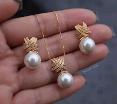 Necklace Design Ideas, Gold Necklace Design, Women Gold Necklace, Pearl Earrings Designs, Fancy Jewelry Necklace, Bridal Jewelry Vintage, Pretty Jewelry Necklaces