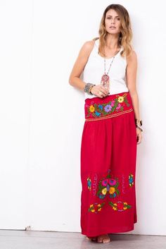 this special edition maxi skirt is hand emborided in a unique pattern by SHARAGAN it is size adjustable (rubber on the back size) fits sizes s-xxl a very stylish look for summer or winter times can be worn as a dress or as skirt- for fun and comfort Traditional Long Maxi Skirt For Beach, Traditional Cotton Maxi Skirt For Beach, Cotton Maxi Skirt For Festival, Cotton Maxi Length Skirt For Festivals, Traditional Maxi Skirt For Spring Beach Outings, Summer Embroidered Long Skirt, Summer Long Embroidered Skirt, Embroidered Long Skirt For Summer, Traditional Relaxed Maxi Skirt With Lining