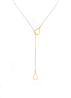 14K 9K Gold Lariat Necklace, Solid Gold Y necklace, Teardrop gold necklace, Minimal Dainty gold necklace, Women Gift, Bridesmaid necklace, Simple lariat gold necklace, Rose gold lariat necklace, FREE EXPRESS SHIPPING A delicate 14K or 9K solid gold teardrop lariat Y necklace. Wrap the necklace around your neck and simply pass the small teardrop though the bigger teardrop and adjust the length as you please. Whisper...Sexy Elegance! ------------------------------------------- D E T A I L S 14K So Bridesmaid Simple, Rose Gold Lariat Necklace, Solid Gold Charms, Gold Lariat Necklace, Gold Designs, Y Necklace, Dainty Gold Necklace, Bird Necklace, Gold Charm Necklace