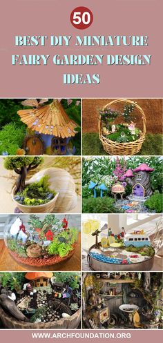 the best diy miniature fairy garden design ideas