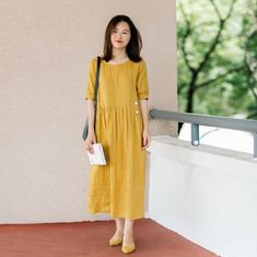 simplelinenlife-100%-linen-women-Dresses-V-neck-summer-spring-women-dresses-waist-belt Casual Linen Beach Dress In Solid Color, Casual Solid Color Linen Beach Dress, Casual Solid Color Linen Dress For Vacation, Casual Plain Solid Linen Dress, Casual Linen Dress For Day Out, Casual Solid Linen Summer Dress, Plain Linen Summer Dress, Linen Solid Color Dress For Day Out, Casual Linen Spring Dress