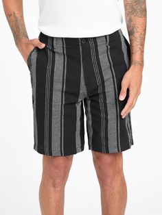 Koven Striped Shorts | GUESS Factory Climbing Shoes, Sale Store, Kids Sale, Handbag Shoes, Striped Shorts, Cotton Weaving, Shoes Mens, Women Handbags, Cotton Blend