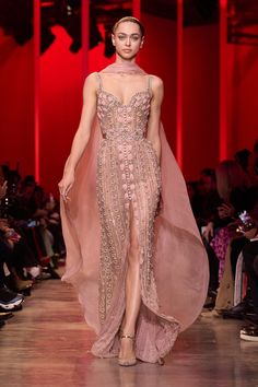 Elie Saab 2024, 2024 Couture, Fashion Draping, Pretty Clothes