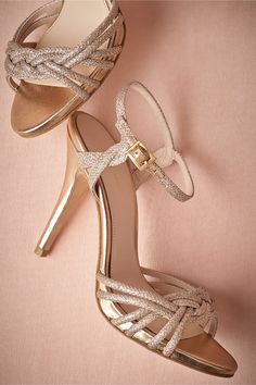 Coloured Wedding Shoes, Aesthetic Sandals, Wedding Shoes Bow, Braided Heels, Embellished Wedding Shoes, Leather Wedding Shoes, Heels Gold, Bridal Heels