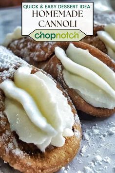 Indulge in the classic flavors of Italy with our Easy Homemade Italian Cannoli recipe, a delightful treat that captures the essence of Italian cuisine. Crispy cannoli shells filled with a creamy ricotta cheese mixture, delicately flavored with vanilla and citrus zest, create a heavenly dessert that will transport you to the streets of Sicily. 🇮🇹🍨 #ItalianCannoli #HomemadeDesserts #ChopNotchRecipes #SweetIndulgence #AuthenticItalian Canoli Fillings Without Ricotta, Cannoli Recipe Filling, Ricotta Cannoli Filling, Italian Cannoli Recipe, Cannoli Recipe Easy, Cannoli Dip Recipe, Homemade Cannoli, Italian Cannoli, Cannoli Dip