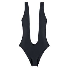 Add a retro vibe to your swim closet with a plunging neckline in a cut that contours your silhouette while cinching your figure. This one-piece hugs you like a second skin in our smooth and supple textile. Details Plunging deep-V neckline with backless design Smooth, supple and seamless single-layered fabric Moderate back coverage Low support 78% Nylon, 22% Spandex Actual product colour may vary from the images shown. Every monitor or mobile display has a different capability to display colours. Stretch V-neck Swimwear For Beachwear, Sleek Stretch High Cut Swimwear, Sleek High Cut Stretch Swimwear, Sleek Stretch High-cut Swimwear, Chic Solid Color Swimwear With Low Back, Sleek High Cut Swimwear, Chic Triangle Top Swimwear For Swimming, Sleek Lined Swimwear For The Beach, V-neck Cutout Swimwear For Pool