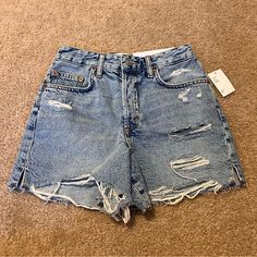 These Bdg By Urban Outfitters “Surf Short” Style Denim Shorts Are New With Tags In Perfect Condition!! The Distressing And Raw Hem Are On Trend! Waist Measures 13” When Laid Flat. I Am Accepting Offers! Please Message Me With Any Questions!! High Rise Jeans With Pockets By Urban Outfitters, Urban Outfitters High Rise Jeans With Pockets, Urban Outfitters High Rise Shorts For Spring, Spring Cutoff Jean Shorts By Urban Outfitters, Urban Outfitters High Rise Light Wash Bottoms, Urban Outfitters High Waist Jean Shorts For Spring, Urban Outfitters High-rise Jean Shorts For Summer, Urban Outfitters High Rise Summer Bottoms, Urban Outfitters High-waist Relaxed Fit Shorts