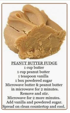 peanut butter fudge recipe with instructions