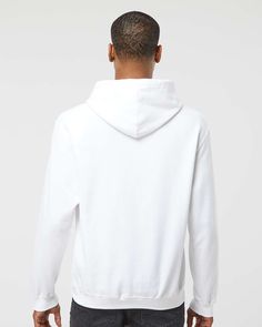 Unisex Fleece Hooded Sweatshirt - WHITE - 4XL | Tultex Fleece Hooded Sweatshirt in White Size 4XL | 80/20 cotton/Polyester blend White Hooded Jacket With Ribbed Cuffs For Winter, White Sporty Sweats With Kangaroo Pocket, White Sportswear Hoodie, Casual White Hoodie With Kangaroo Pocket, White Cotton Hoodie Sweats, White Crew Neck Hoodie With Ribbed Cuffs, White Fleece Hoodie With Crew Neck, White Relaxed Fit Hooded Sweatshirt, White Moisture-wicking Hoodie For Sports