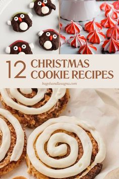 twelve christmas cookie recipes that are easy to make