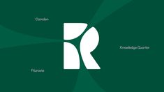 the logo for kohlegger quartet is shown on a green background with white letters