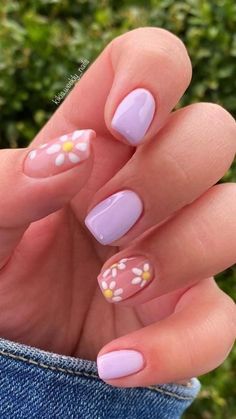 Cute and Aesthetic Nail Inspiration Ideas Nail Salon in 2022 | Gel nails, Nail designs, Cute gel nails Lilac Nails, Short Gel Nails, Aesthetic Nails, Easy Nails, Summery Nails, Short Acrylic Nails Designs