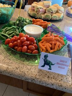 there are many different types of vegetables on the counter