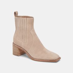 IRNIE BOOTIES TAUPE SUEDE Western Trend, Fall Booties, Swim Trends, Rugged Style, Kids Trend, Mens Trends, Luxe Gifts, Women Trends, Mid Calf Boots