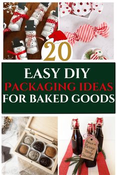 20 easy diy packaging ideas for baked goods that are perfect for the holiday season