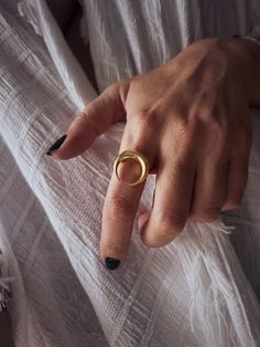 This ring is a piece from Keras collection.Sculptured and casted in solid sterling silver 925 and then double gold plated with 22k gold.Very nice and important weight. The crescent is 20mm (0.787 inch)  All of my jewelry is handmade please allow for small variances from piece to piece ,as this is a feature of owning one of a kind original handmade jewelry.  Feel free to ask me for personal orders . -22k gold platted Sterling silver 925 You may also like on bright silver  https://www.etsy.com/lis Celestial Gold Crescent Rings, Celestial Crescent Gold Rings, Celestial Gold Rings In Sterling Silver, Celestial Gold Sterling Silver Rings, Gold Celestial Moon Ring, Mystical Moon Phase Promise Ring, Hand Cast Sterling Silver Gold Rings, Yellow Gold Moon Phase Ring Jewelry, Gold Celestial Ring With Moon Phase