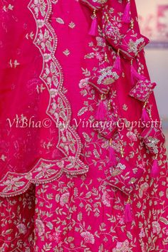 Elevate your special occasion look with our Dark Pink Raw Silk Embroidered Lehenga Set. Crafted with intricate Resham and Zardosi embroidery and finished with scalloped borders, it exudes luxury and elegance. The set includes a Dark Pink Raw Silk Lehenga Blouse and a Net Dupatta, making it a perfect choice for the brides.. Pink Raw Silk Lehenga, Silk Lehenga Blouse, Zardosi Embroidery, Raw Silk Lehenga, Embroidered Lehenga, Lehenga Blouse, Fusion Wedding, Organza Dupatta, Silk Lehenga