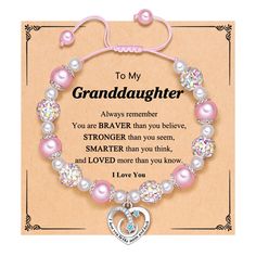 PRICES MAY VARY. 【Granddaughter Bracelet】-- Beautiful bracelet is engraved with "I Love You to The Moon and Back" with a star moon charm. Wear this bracelet as a reminder to let your granddaughter know that no time or distance will ever change the love between us. 【Granddaughter Gifts】-- Good choice as a keepsake gift to girls on Christmas, Mother's Day, Valentine's Day, Thanksgiving Day, Birthday, daily wear in any occasion and decoration. 【Material】-- Our bracelet is made of stainless steel wh Gifts For Daughter, Bracelet For Girls, Daughter Jewelry, Granddaughter Gift, Valentines Day Gifts, Christmas Gifts For Girls, Star Moon, To The Moon And Back, Sweet Gifts