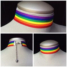 Gay pride jewelry, gay pride necklace, rainbow choker, pride fest, pride for men, gay pride flag, lg Pride Choker, Gay Pride Jewelry, Coquette Dark, Rainbow Choker, Pride Jewelry, Pride Necklace, Lesbian Gifts, Pride Jewellery, Gay Pride Flag