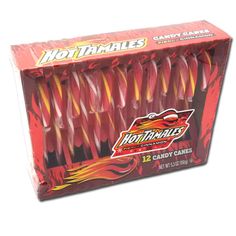 hot tamales candy canes are in the box