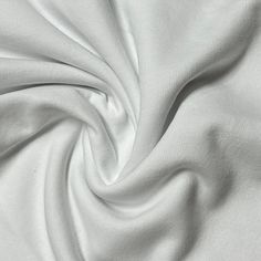 the white fabric is very soft and smooth