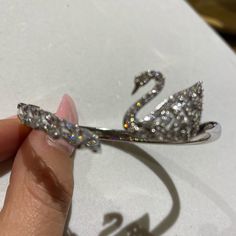 Swarovski Swan Cuff Bracelet Swarovski Necklace Swan, Swan Bracelet, Swan Jewelry, Swan Necklace, Swarovski Swan, Jewelry Swarovski, Swarovski Bracelet, Swarovski Necklace, Swarovski Jewelry