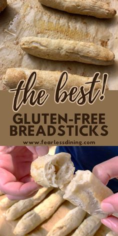 the best gluten - free breadsticks are easy to make