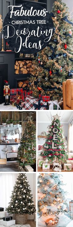 christmas tree decorating ideas with text overlay