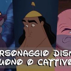 cartoon characters with caption that reads, personaagio disney diamond d'cativers