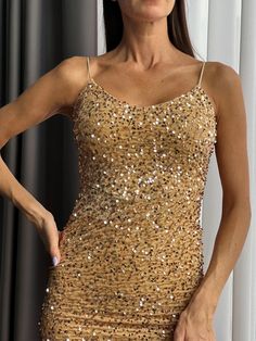 Tavimart Maxi Long Sequin Dress Sexy Red Glitter Bodycon Wedding Guest Birthday Party Dresses Elegant Occasion Dress for Women Spaghetti Strap Mini Dress For Wedding Party, Spaghetti Strap Mini Dress With Sequins For Party, Glamorous Sequin Dress With Spaghetti Straps For Party, Gold Mini Dress With Sequins And Spaghetti Straps, Glamorous Spaghetti Strap Mini Dress For Party, Gold Mini-length Bodycon Dress For Holidays, Gold Mini Bodycon Dress For Holidays, Gold Mini Bodycon Holiday Dress, Gold Mini Length Holiday Bodycon Dress