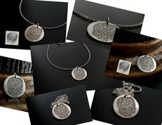 "I am excited to offer such a unique & special keepsake and transforming your prints into a beautiful piece of jewelry just for you that will last a lifetime! Each pendant is made using your original prints. Handcrafted by me in .925 sterling silver. This process is very unique, time intensive & developed by me in my studio. This will be an exact replica of the your print, as I am able to shrink it to fit on the pendant. Deeply acid etched like the one in this listing. You can actually f Round Etched Jewelry For Memorial, Artistic Etched Jewelry For Gifts, Nature-inspired Etched Jewelry For Gifts, Nature-inspired Etched Jewelry Gift, Stamped Medallion Jewelry For Keepsake, Etched Round Pendant Jewelry For Memorial, Etched Medallion Jewelry For Commemoration, Etched Round Pendant For Memorials, Etched Round Pendant For Memorial