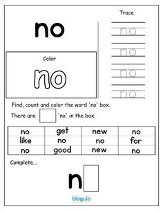 worksheet for beginning and ending the letter n with pictures to print out on