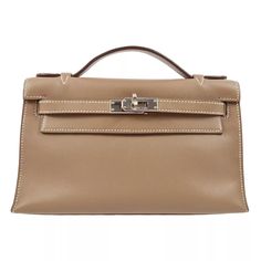 Hermes Etoupe Swift Kelly Pochette Handbag 3NM □M 172137 | eBay High-end Beige Flap Bag For Travel, High-end Travel Pouch Flap Bag, Luxury Pouch With Top Carry Handle, Luxury Beige Pouch Satchel, High-end Clutch With Dust Bag, High-end Top Handle Clutch For Travel, High-end Travel Clutch Satchel, High-end Travel Clutch With Top Handle, Luxury Handheld Pouch For Shopping