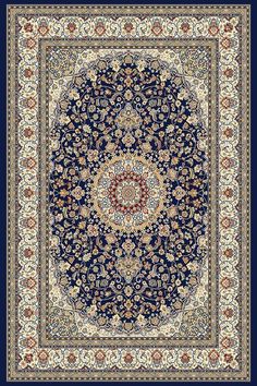 Ancient Garden 57119-3434 Blue/Ivory Antique Indian Rugs, Ancient Garden, Dynamic Rugs, Stylish Rugs, Persian Pattern, Diy Carpet, Rug Direct, Rugs Usa, Modern Carpet