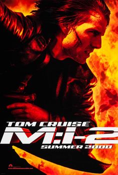 the movie poster for tom cruise's mission 2