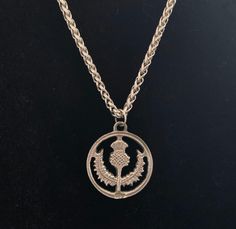 "Handcast 925 Sterling Silver Scottish Thistle Pendant + Free 18\" long 316L non allergenic Surgical/Stainless Steel Cable Link Chain OR 18\" long 925 Sterling Silver Box Chain Longer chains available for a surcharge Chain Choices: Hypoallergenic 316L Surgical Stainless Steel Cable Link Chain (Picture#1) 925 Sterling Silver Box Chain (Picture#2) 925 Sterling Silver Rope Chain (Picture#3) 4mm thick Hypoallergenic 316L Surgical Stainless Steel Chainmaille Wheat Chain (Picture#4) 4mm thick 925 Ster Silver Wheat Chain Pendant Necklace, Silver Pendant Necklace With Wheat Chain, Silver Metal Jewelry With Wheat Chain, Silver Jewelry With Wheat Chain, Silver Wheat Chain Necklace As Gift, Silver Wheat Chain Necklace Gift, Scottish Army, Scotland National Flower, Thistle Flower