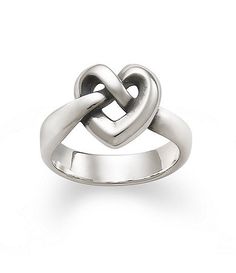 Available at Dillards.com #Dillards Heart Knot Ring, James Avery Rings, Multi Chain Bracelet, James Avery Charms, Heart Knot, James Avery Jewelry, Celtic Knot Ring, Sterling Silver Jewelry Rings, 2024 Christmas