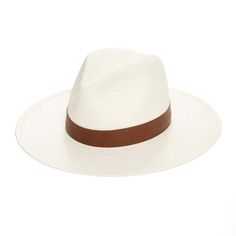 JANESSA LEONE - White Packable Straw Fedora - Michon Monroe Hat, Tea Hats, Tan Hat, Packable Hat, Womens Fedora, Women Hats Fashion, Travel Hat, Janessa Leone, Boho Hat