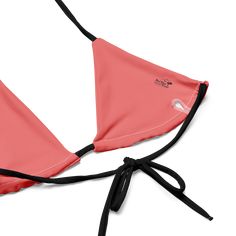 Stay comfortable and beach ready all summer in this FYC String Bikini set. It’s made from soft recycled polyester with double-layering and UPF 50+. Style the straps how you like, and get ready to swim! 🏊‍♀️ 🌟 Features: Soft and stretchy material with UPF 50+ protection. Available in sizes up to 4XL. Bikini top comes with removable padding for comfort. Multiple ways to tie and style the bikini set. 🌊 Disclaimer: To make your All-Over Print Recycled String Bikini last longer, thoroughly rinse i 50 Style, Beach Ready, Swimwear Sale, New Woman, Upf 50, Stretchy Material, String Bikinis, Layering