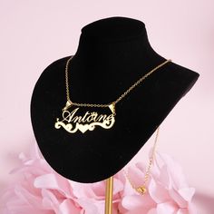 Item: 2023NE0147 Material: Copper Color: Gold Chain Length: 14",16",18",20",22" Process: Gold Plated Recipient: Women, Mom, Wife, Girl Friend, Children Product Type: Personalized Jewelry Gift Type: Necklace Occasions: Valentine's Day, Mother's Day, Christmas, Birthday, etc Necklace Type: Number Necklace Brand: Silviax Jewelry Personalized Heart Pendant Jewelry With Name, Gold Heart-shaped Name Jewelry, Wedding Nameplate Charm Necklaces, Heart-shaped Gold Jewelry With Names, Heart-shaped Engraved Name Necklace For Wedding, Personalized Engraved Heart Pendant Name Necklace, Personalized Engraved Heart Pendant Necklace, Custom Name Heart-shaped Yellow Gold Jewelry, Elegant Heart Pendant Necklace For Birthday