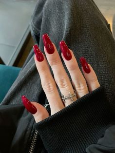 Wine Manicure, Vampire Blood, Wine Nails, Gel Toe Nails, Work Nails, Soft Nails, Ballerina Nails, Halloween 2023