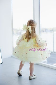 Looking for the perfect outfit for your little princess's special occasion? Look no further than our stunning Dress! Perfect for flower girls, birthdays, and other special occasions, this dress is sure to make your little girl feel like a true princess. Made with high-quality materials, this toddler dress is not only beautiful but also comfortable for your little one to wear. The soft and breathable fabric ensures that your baby girl will feel comfortable and happy all day long, whether she's po Sweet Princess Dress For Party, Sweet Easter Party Dresses, Tulle Dress For Easter Birthday, Tulle Dress For Birthday And Easter, Ruffled Princess Dress For Wedding And Easter, Princess Dress With Ruffles For Wedding And Easter, Princess Dress With Ruffles For Wedding Easter, White Princess Dress For Easter Party, Princess Style Tutu Dress For Easter Party