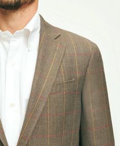 Impeccably crafted for your best fit and feel with wool spun in Italy's renowned Lanificio Di Pray mill, our sport coat features a classic 2-button silhouette and soft shoulder that adds modern sophistication to every look. Front patch pockets evoke the feel of collegiate-classic style..TRADITIONAL FIT: Our most relaxed fit across chest, body and sleeves. (formerly known as Madison Fit).2-button; side vents; fully lined; finished sleeves.100% Wool.Dry Clean.Imported.Impeccably crafted for your best fit and feel with wool spun in Italy's renowned Lanificio Di Pray mill, our sport coat features a classic 2-button silhouette and soft shoulder that adds modern sophistication to every look. Front patch pockets evoke the feel of collegiate-classic style..TRADITIONAL FIT: Our most relaxed fit acr Tailored Long Sleeve Sport Coat For Semi-formal Occasions, Fall Business Sport Coat With Concealed Placket, Tailored Fall Sport Coat For Semi-formal Occasions, Tailored Single Breasted Sport Coat For Semi-formal Occasions, Spring Brown Tweed Business Jacket, Tailored Brown Sport Coat With Hidden Buttons, Timeless Sport Coat With Suit Collar And Button Closure, Timeless Sport Coat With Button Closure, Fall Business Sport Coat With Welt Pockets