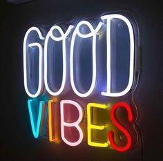 Good Vibes Neon Sign Good Vibes Neon Sign, Vibes Neon Sign, Ambiguous Quotes, Commercial Signs, Business Signage, Quick Quotes, Neon Sign Bedroom, Event Exhibition, Led Neon Lighting